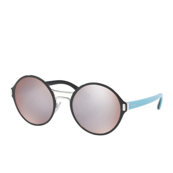 Prada Mirrored Round Sunglasses - Picture 3 of 8